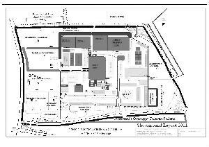 Oxfordshire County and Thame Show site layout map